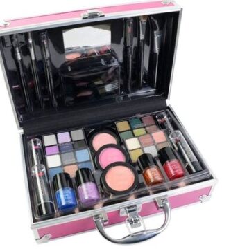 Maletín de maquillaje Bon Voyage rosa
